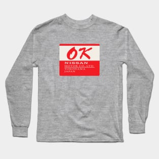 Nissan OK Export Sticker Long Sleeve T-Shirt